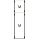 Панель с монтажной платой 1ряд/6 реек STJ1 M 2A ABB