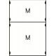 Панель с монтажной платой 2ряда/5 рейки STJ2 M 1A ABB