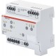Фанкойл-контроллер, 3x0-10В управление клапанами и скоростью вентилятора, с ручным управлением FCC/S1.3.2.1 ABB