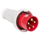 Вилка переносная 045 3Р+РЕ+N 125А 380В IP67 PROxima EKF