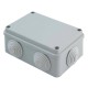 Коробка распаячная КМР-050-048 пылевлагозащитная, 6 мембранных вводов, уплотнительный шнур (120х80х50) PROxima EKF
