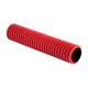 Труба гофрированная двустенная жесткая ПНД d90 6м (36м/уп.) красная, PROxima EKF