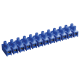 Зажим винтовой ЗВИ-3 н/г 1,0-2,5 мм2 12 пар ИЭК синие