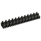 Зажим винтовой ЗВИ-10 н/г 2,5-6мм2 (2 шт/блистер) ИЭК черные