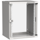 Шкаф LINEA WE 15U 600x450мм дверь стекло серый ITK