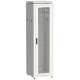 Шкаф сетевой 19" LINEA N 33U 600х600 мм перфорированная передняя дверь серый ITK