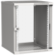 Шкаф LINEA WE 15U 600x600мм дверь стекло серый ITK