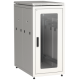 Шкаф сетевой 19" LINEA N 24U 600х1000 мм стеклянная передняя дверь серый ITK