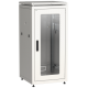 Шкаф сетевой 19" LINEA N 18U 600х800 мм стеклянная передняя дверь серый ITK