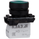 Выключатель кнопочный КМЕ4511м-зеленый-1но+1нз-цилиндр-IP54 КЭАЗ