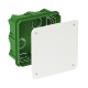 Коробка распределительная для твердых стен с/у 100х100х50 мм зеленая IP30 Schneider Electric