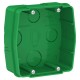 Коробка монтажная с/у зелёная, для силовых розеток BLANCA Schneider Electric