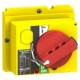Красно / жёлтая поворотная рукоятка (100-250) Schneider Electric