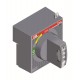 Рукоятка поворотная на дверцу RHE_H T4-T5 HANDLE (только рукоятка) ABB