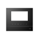 Рамка для абонентского устройства 4,3, чёрный глянцевый 52311FC-B ABB