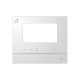Рамка для абонентского устройства 4,3, белый глянцевый, с символом индукционной петли 52313FC-W ABB