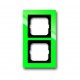 Рамка 2-постовая, axcent, зелёный 1722-286 ABB