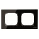 Рамка 2-постовая, серия SKY, цвет стекло чёрное 8572 CN ABB