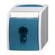 Выключатель жалюзи с ключом (для замка) 1-полюсный, IP44, ocean, серый/сине-зелёный 2733 SLW-53 ABB