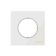 Рамка 1-постовая, серия SKY Moon, цвет стекло белое 8671 CB ABB