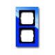 Рамка 2-постовая, axcent, синий 1722-288 ABB