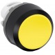 Кнопка MP1-10Y желтая (только корпус) без подсветки без фиксации ABB