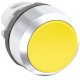 Кнопка MP1-20Y желтая (только корпус) без подсветки без фиксации ABB
