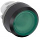 Кнопка MP1-11G зеленая (только корпус) с подсветкой без фиксации ABB
