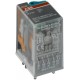 Реле CR-M110DC4L 110B DC 4ПК (6A), СИД индикация ABB