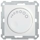 Светорегулятор поворотный с индикацией 600Вт СС10-1-1-Б BOLERO белый