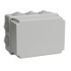 Коробка распределительная для о/п 190х140х120 мм IP44 (RAL7035, 10 гермовводов) КМ41245