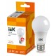 Лампа светодиодная LED A60 шар 15Вт 230В 3000К E27 IEK