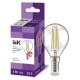 Лампа светодиодная LED G45 шар прозрачный 5Вт 230В 3000К E14 серия 360° IEK